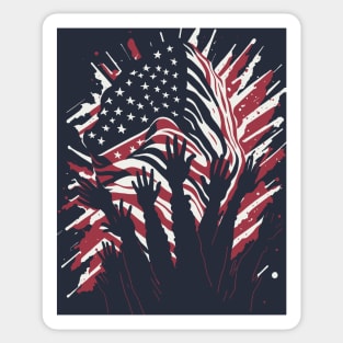 Flag Day Sticker